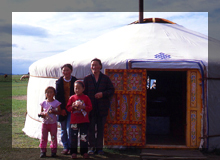 Experience the culture of the Nomads (Mongolian Milk Tea and Kumis provided)